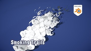 [Tut] Procedural Stylized Smoke Trails - Blender Geometry Simulation 3.6+