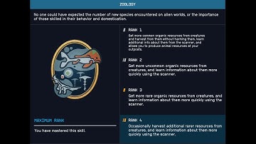 4k Starfield - Zoology Skill - Mastering Science in Starfield