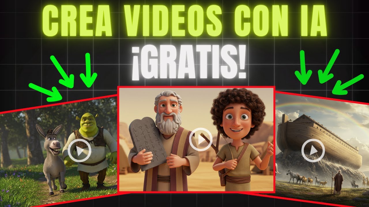 Cómo Crear Videos con IA GRATIS (Paso a Paso y Sin Experiencia) - YouTube