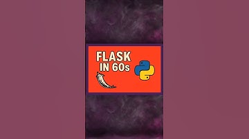 Flask in 60 Seconds | Your First Web App with Python