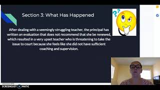 EDL 851 Supervision & Eval Case Study