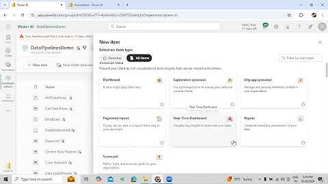 UI Updates and Item Updates for the Microsoft Fabric