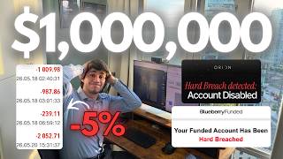 $1M Funded Challenge | Ep.27 I Lost $200K in Funding This Week (Forex Swing Trader)