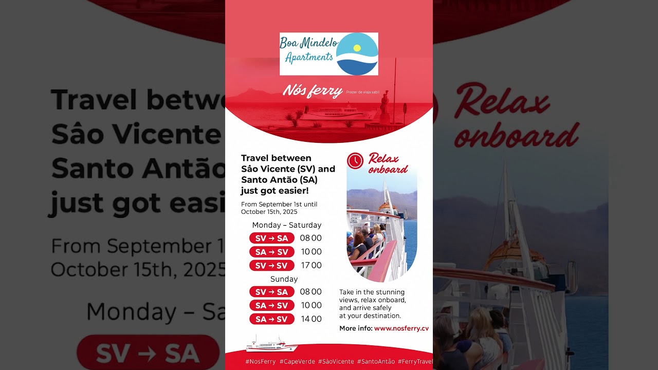 ⛴️ New ferry schedule from September 2025!