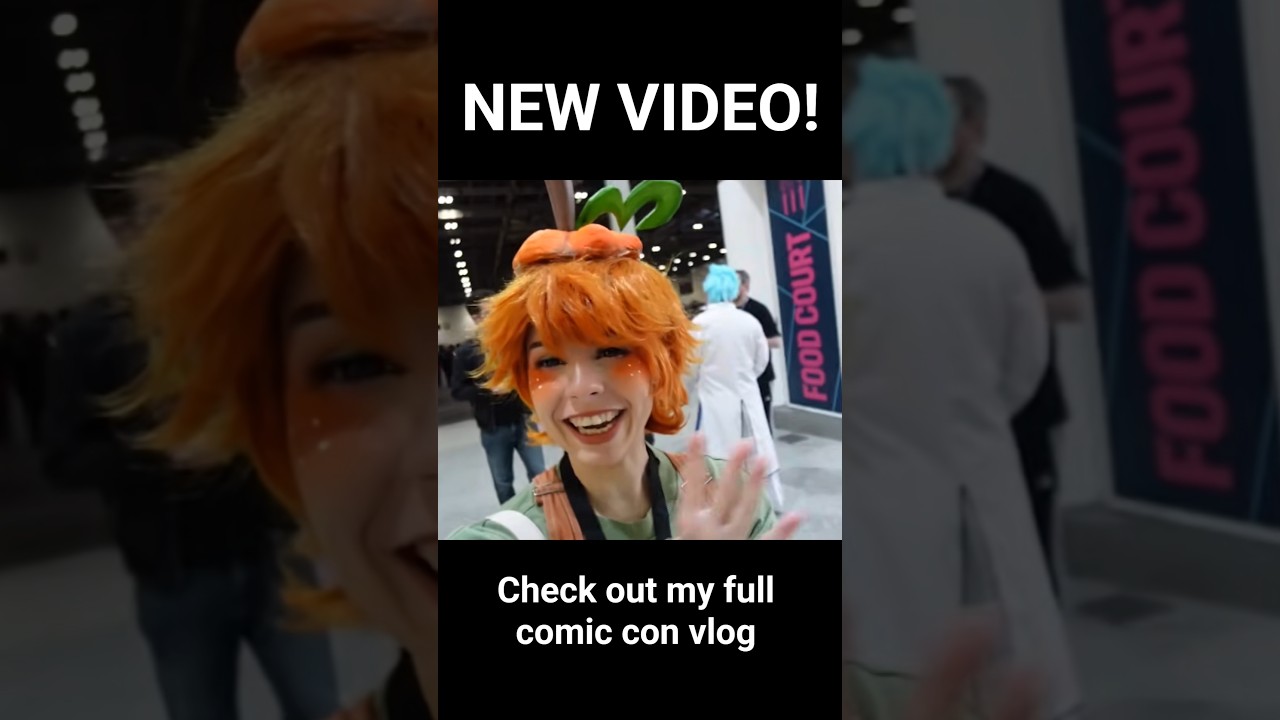 NEW Gourdy at  comic con vlog #roblox #dandysworld #comiccon #cosplay #dayinmylife