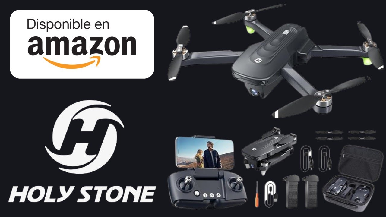 Holy Stone HS175D Dron Con Cámara 4K Y Motor Sin Escobillas – 46 Minutos De Vuelo, GPS Con Retorno Automático Y Transmisión 5G, Plegable Para Viajes