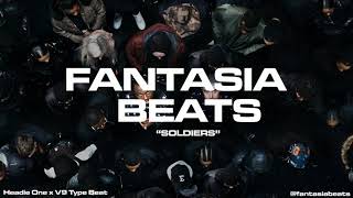 &quot;Soldiers&quot; Headie One x V9 UK Drill Beat | @fantasiabeats