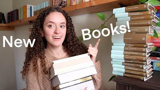 I'm back... with new books!!!