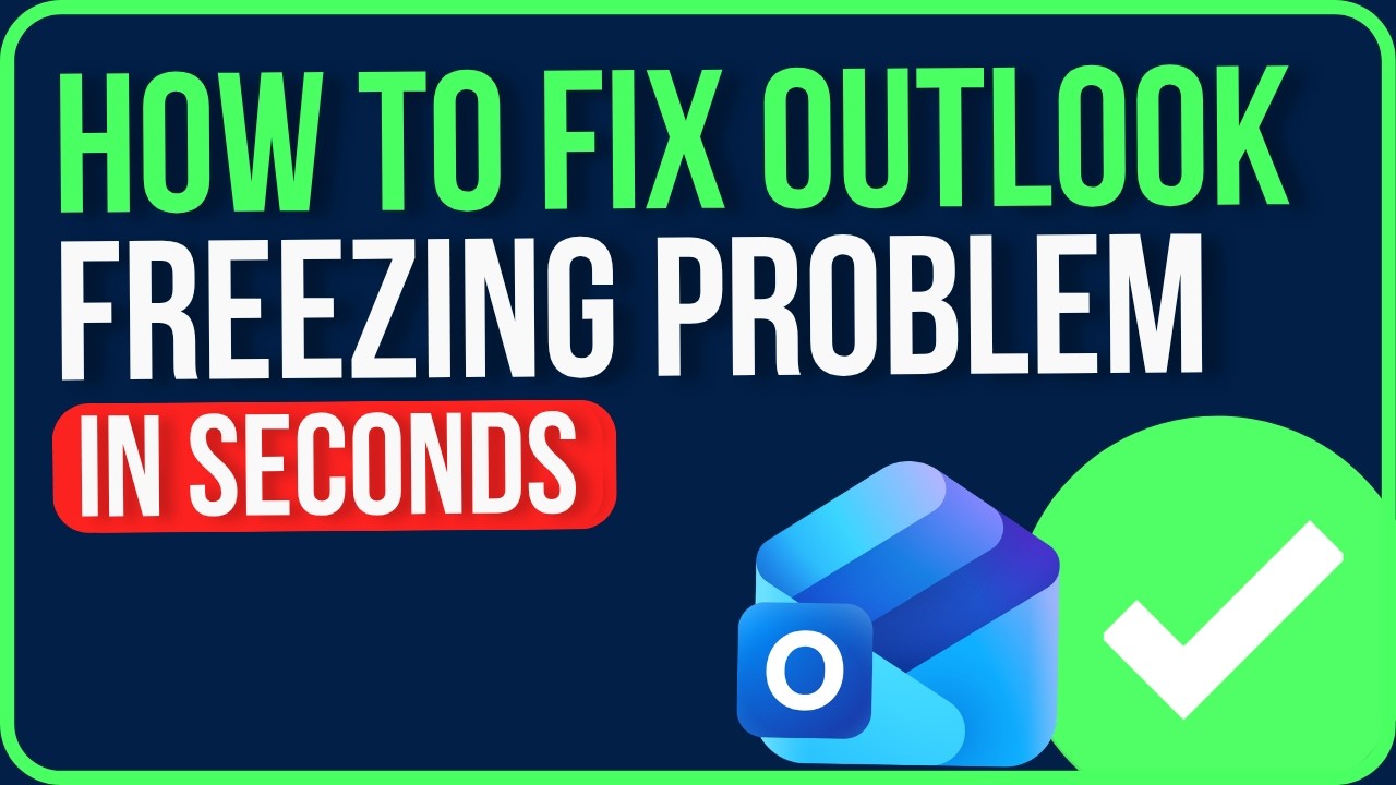 HOW TO FIX OUTLOOK FREEZING 2026 [FIXED] | Outlook Not Responding ...