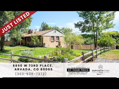 8890 W 73rd Place, Arvada, CO home video tour