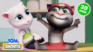 Funny Yoga Moments 🧘 Talking Tom Shorts Compilation