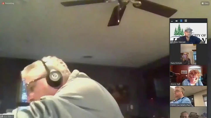 Hudson Public Utilities September 8, 2020