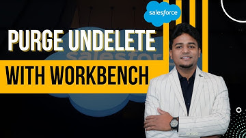 Purge   Undelete with Workbench || By Rajesh Chatterjee || Delipat