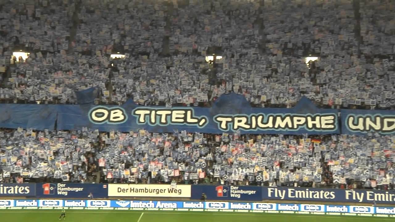 125 JAHRE HSV CHOREO - 45.000 DOPPELHALTER - ULTRAS