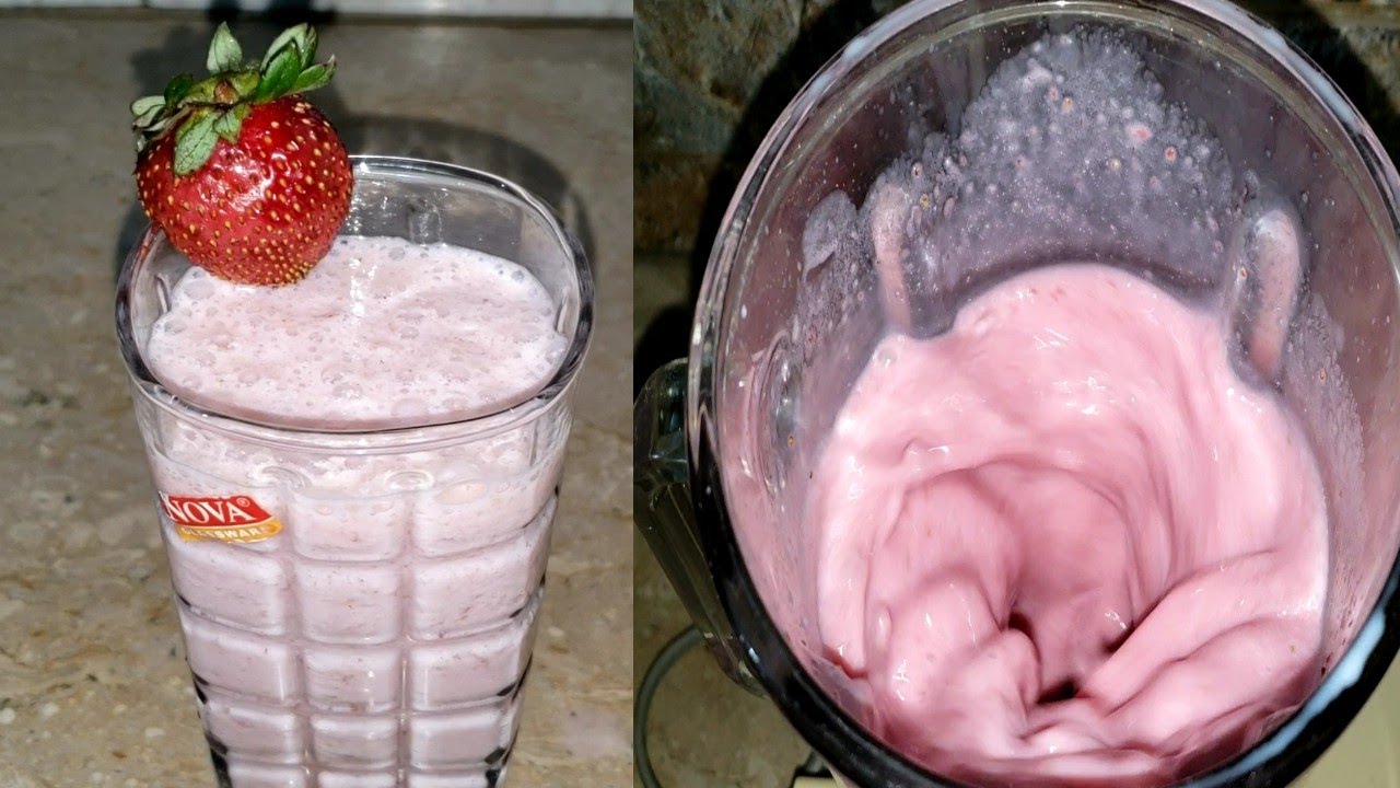 Fresh Strawberry Milkshake Recipe By cad food secrets| How To Make Refreshing Summer Drinks .