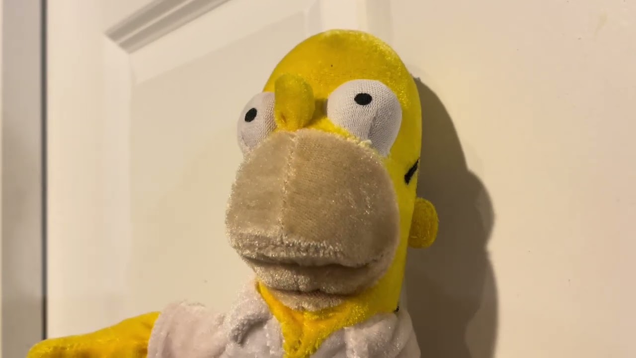 An Angel Talks to Homer Plush!