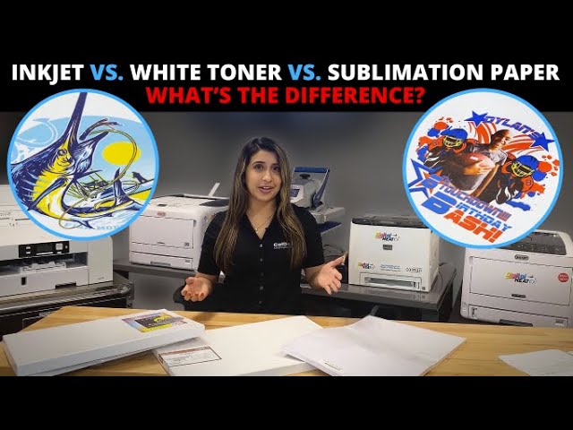 Sublimation vs DTF: What is the Difference? Side by Side Comparison -  Silhouette School