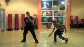 ANgel and Omari first rehearsal for song Celebrate