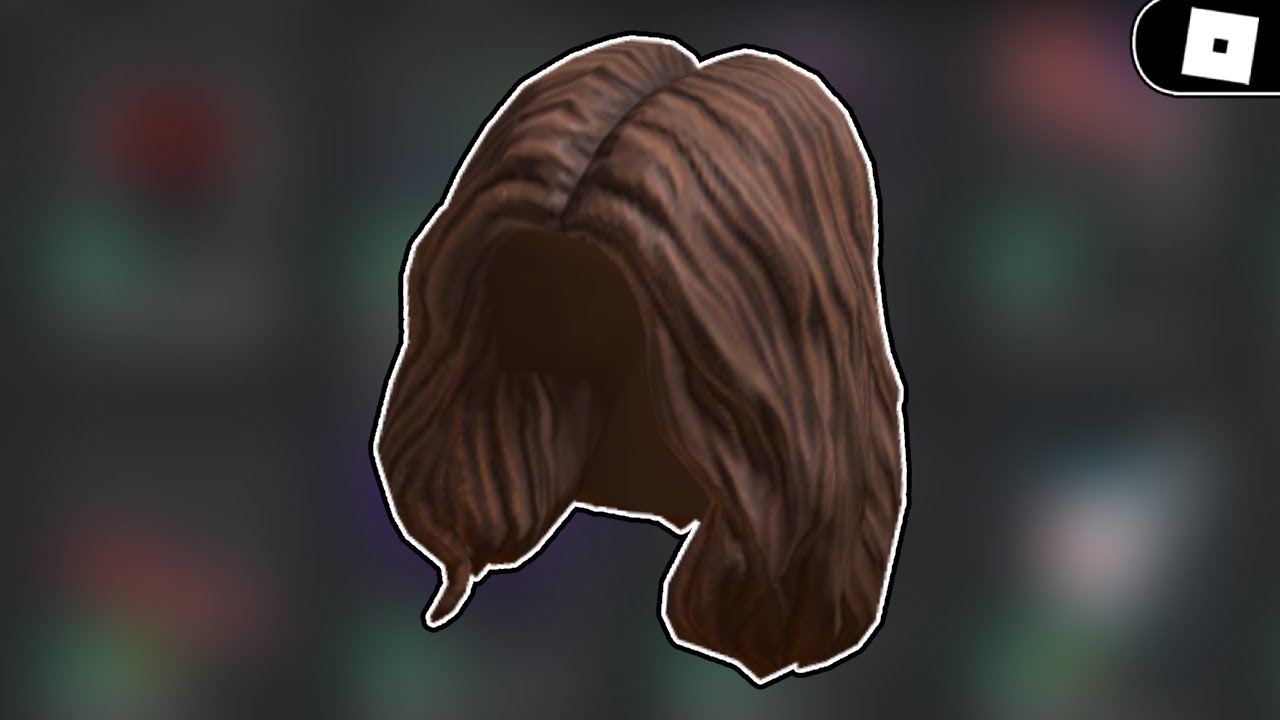 Wavy Middle Part - Brown - Roblox
