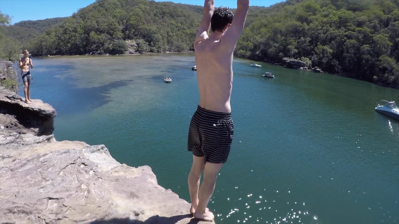 JERUSALEM  BAY 9M ROCK JUMP **AWSOME FLIPS AND PAINFUL FAILS**