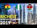 Top 10 Richest Countries in Africa by GDP 2019