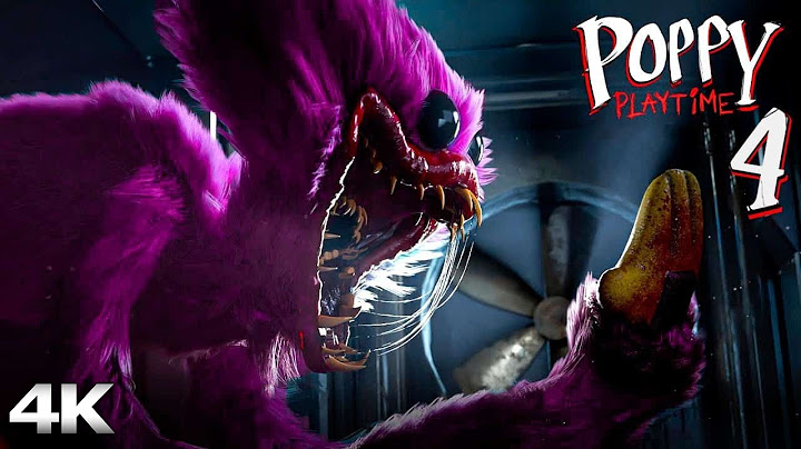POPPY PLAYTIME CHAPTER 4 All Cutscenes (Full Game Movie) 4K 60FPS Ultra HD