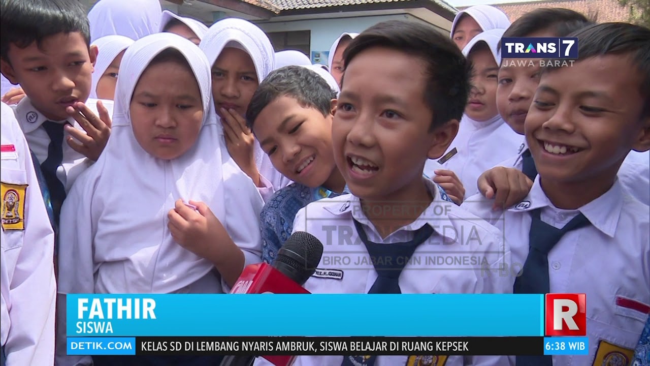 SMP 1 Ngamprah yang Terkena Dampak Pembangunan Kereta Cepat