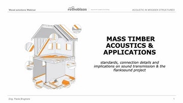 Acoustic Design for Timber Structures - Rothoblaas Insights