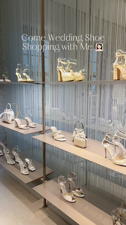 My wedding Journey in NYC (Wedding Shoes)👰🏻‍♀️🤍 #Jimmychoo