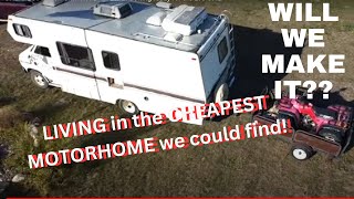 Living in a Vintage Motorhome. Camp food, fishing & fixing. #rvlife