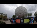 EPCOT 2020 Full Walkthrough Tour In The Rain | Walt Disney World Resort Orlando Florida August 2020