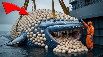 Giant Whale Covered in Mysterious Eggs Gets Help from SAR Team ⁉️ Emotional Rescue Mission