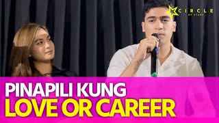 Heaven Peralejo at Marco Gallo, pinapili sa pagitan ng love at career