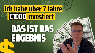 so sieht mein depot nach über 7 jahren investieren aus (inklusive der dividendenzahlungen)