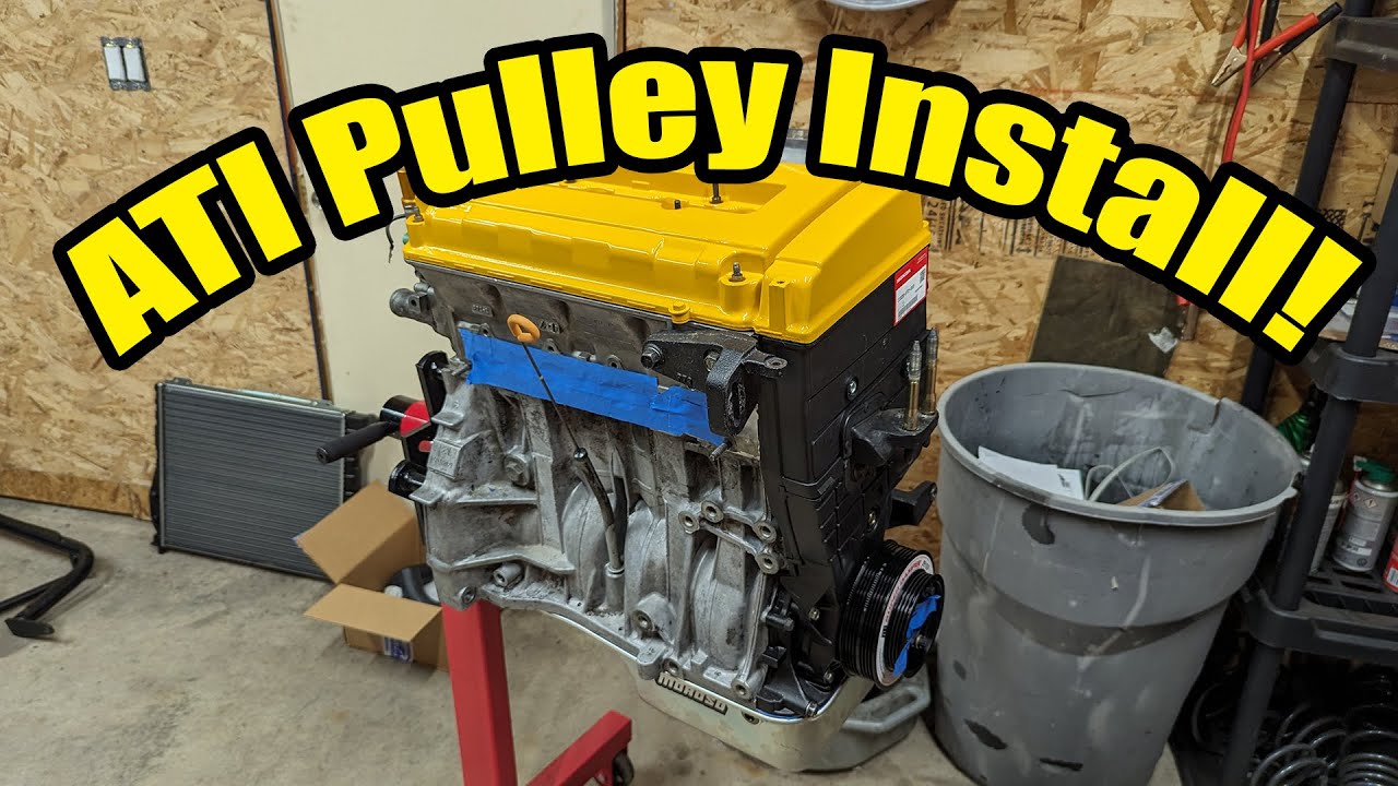 How to Install an ATI Super Damper on a Honda B Series Engine YouTube