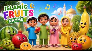 Islamic Fruits Rhyme | Alhamdulillah for Every Fruit | Nasheeds