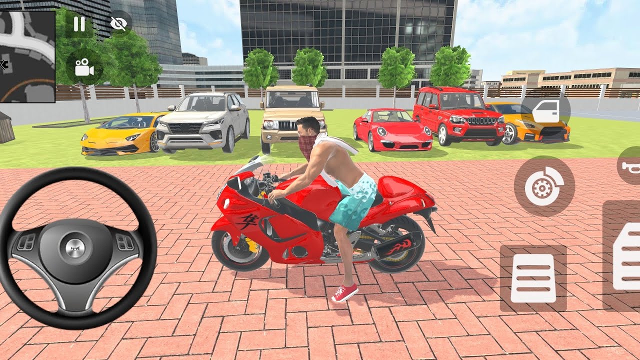 Franklin order by 1️⃣supercar & 2️⃣bike Indian 🇮🇳 bike game 🎮 theft aura simulator 