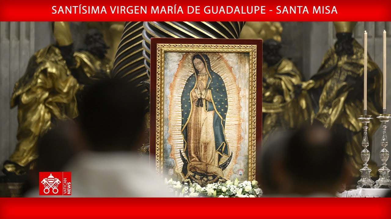 12 diciembre de 2025, Santísima Virgen María de Guadalupe, Santa Misa - Papa León XIV