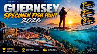 THE HUNT IS ON! 🎣 - Guernsey Specimen Fish Hunt 2026: Round 1
