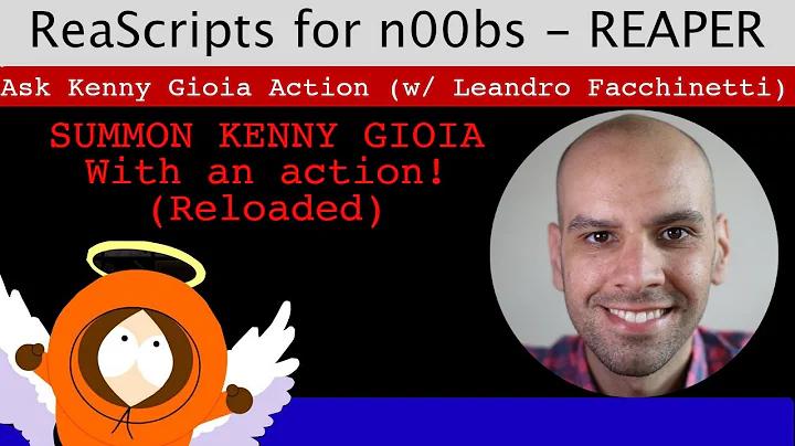 Let's learn scripting in REAPER Ep01: Reading Scripts Basics (with Leandro Facchinetti)