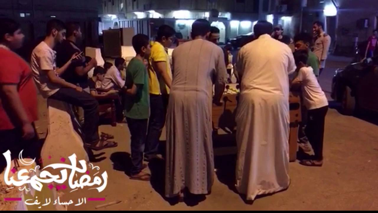 اجواء رمضان الشعبية في حواري الاحساء | الاحساء لايف