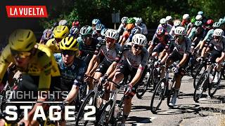2026 Vuelta a España, Stage 2 | EXTENDED HIGHLIGHTS | 8/23/2026 | Cycling on NBC