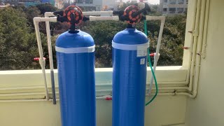 WATER SOFTNER , RESIDENTIAL BUILDING