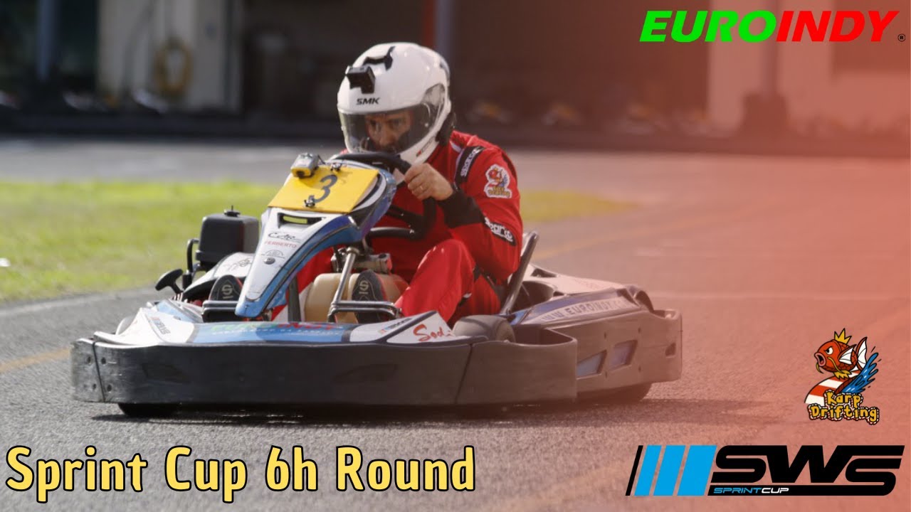 Euroindy Batalha SWS Sprint 2025 6th Round - Sunny with track improving Karting. 390cc firing up!