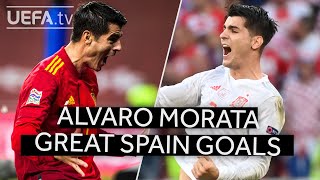 ÁLVARO MORATA: GREAT SPAIN GOALS