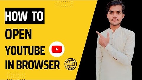 How To Open YouTube App In Chrome Browser | Open YouTube In Browser Not In App
