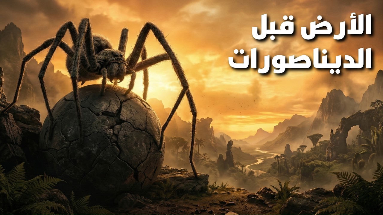 عالم الحشرات العملاقة المرعب: كيف كانت الأرض في العصر الكربوني؟