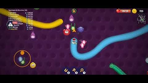 Wormszone.io live stream biggest worms hunting part (09) || Android / ios gameplay Walkthrough