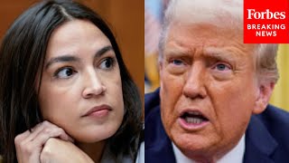 'It's Bone-Chilling': AOC Excoriates Trump For Proposal To Deport US Citizens To Foreign Prisons