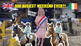 Is this our BUSIEST vlog EVER?! ✈🚢 🐴💃